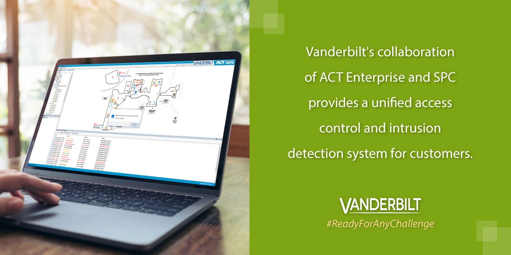 VanderbiltInd's tweet photo. Integration is a key priority, with significant focus placed on enhancing Vanderbilt’s functionality and reach in the market. As such, Vanderbilt’s SPC intrusion system interfaces into the Vanderbilt ACT access control. https://t.co/cQdhIVlIM3 #VanderbiltEMEA #ACTaccessControl https://t.co/SEc31Y1GY0