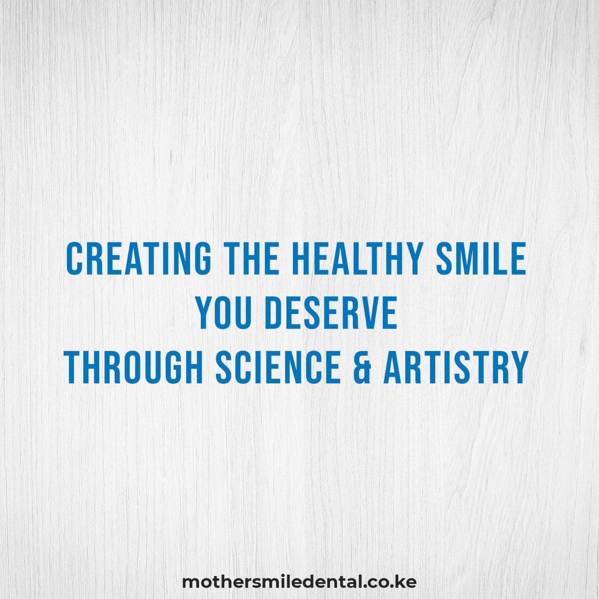 Where kindness and dentistry meet. MDC.

#dentalclinic #dentalvisit #weareopen #smile #dentalhygiene #explore #preventgumdisease #preventtoothloss #nairobi #mdc #mothersmile #visitus