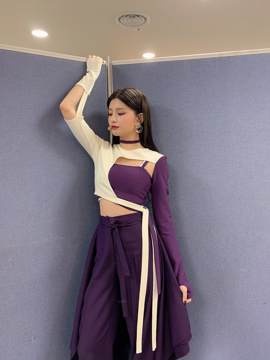 today with purple 💜💜