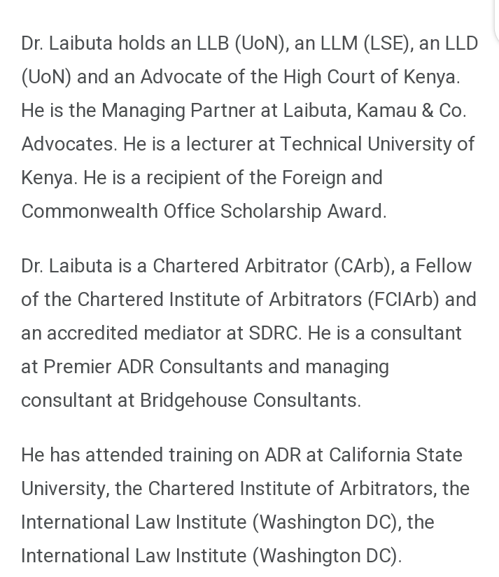 zecky_obonyo's tweet photo. Justice Kibaya Imaana Laibuta (Dr) has really challenged the whole world. Even President couldn't contain his joy, this guy abled differently but he made it this far.

 Congratulations to this Justice. Your CV speaks volumes, may God favor you abundantly.
#JudgesAppointed https://t.co/tLKYpfvqJ1