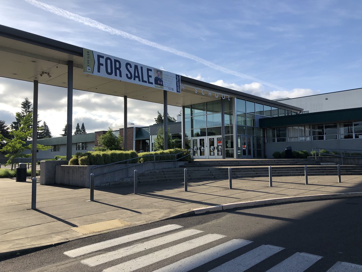 Make An Offer! Canby High School is FOR SALE! #seniorprank #classof2021