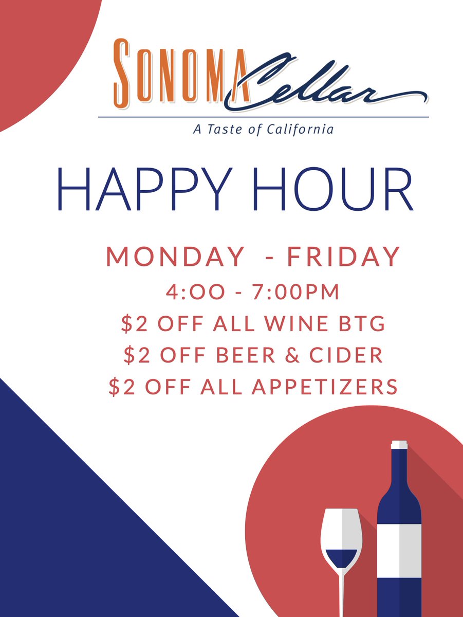 mysonomacellar's tweet photo. Wine Club Parties &amp; Dad's Day is Coming! - *|URL|
*Wine Club Soiree's this coming Sunday and Monday @ Sonoma Cellar! (No more zoom:)
*Happy Hour is BACK!
*Dad's Day is coming and we are celebrating properly.
*Wine Class - June 23 - Summer Lovin' (Love that!) https://t.co/gOsMruz9md