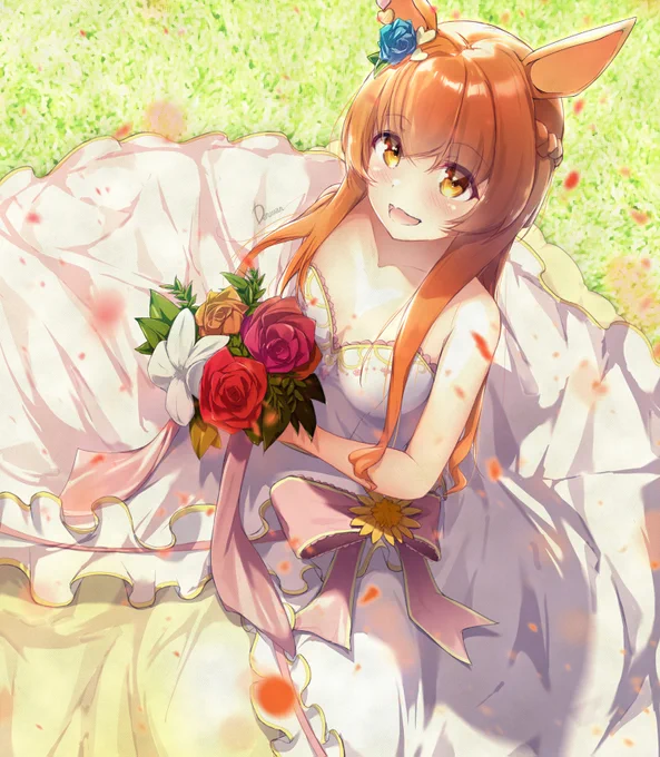 「もらって…くれるかな💕」
#ウマ娘 #マヤノトップガン 