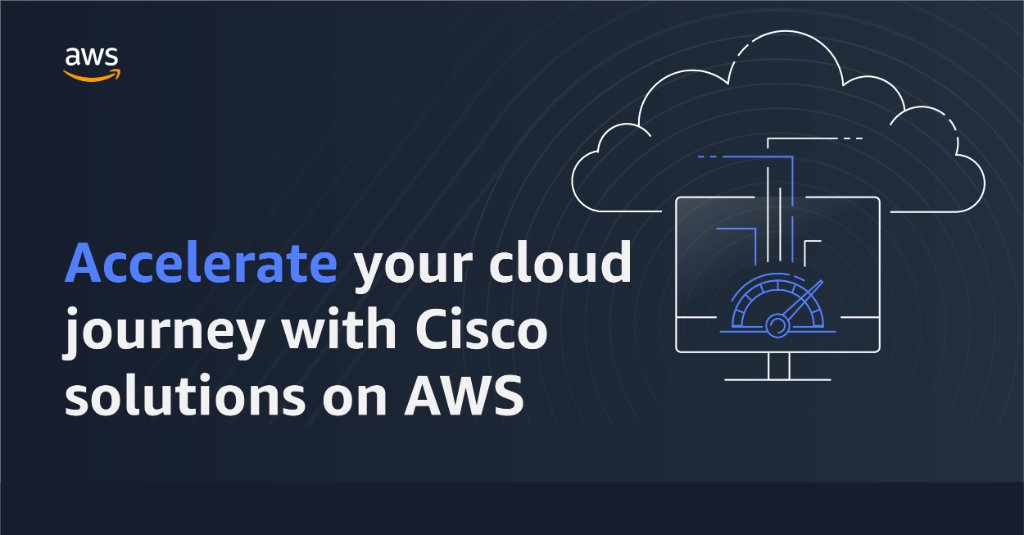 AWS_Partners's tweet photo. Learn how @Cisco solutions on AWS are helping customers connect their hybrid world to build the network of the future. 🚀 https://t.co/tvO3tpKV3l https://t.co/Vrq3Osw0m7