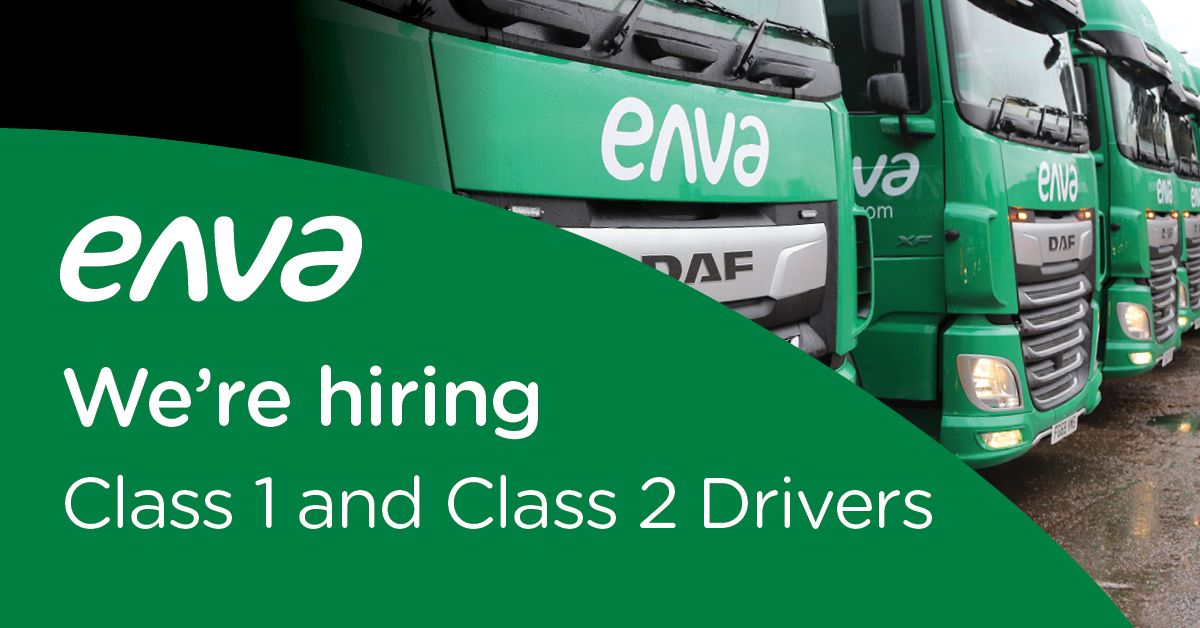 Immediate starts available - due to expansion we're looking to grow our fleet of experienced drivers across the UK & ROI. No experience in the waste industry required enva.com/careers?src=tw… #driverjobs #hgvjobs #hgvdriver #sustainablecareers #trucking #nottingham #glasgow