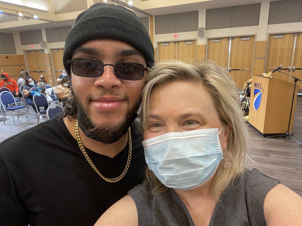 Current grads are great but there’s nothing like getting a hi and a hug!!! from an alum <a href="/phoenixcharter/">Phoenix Charter</a> Lawrence 🎓🎓🎓
