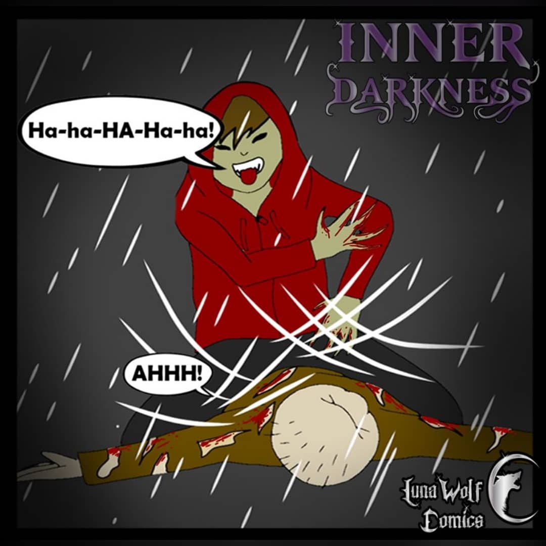 LunaWolfComics's tweet photo. Dark Jake gets the upper hand on Donnie, leader of the bullies. Donnie proves to be all bark and no bite. As Dark Jake gets distracted with his scratching frenzy, what will happen with the other two bullies, Darryl and Derrick?
#darkcomic #webcomic #webtoon #fantasy #indiecomic https://t.co/x9s1o6bzwX
