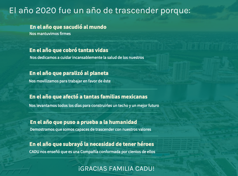 CADUsustentable's tweet photo. Los invitamos a leer nuestro 4to Reporte de Sustentabilidad "20 años de trascender" el cual contiene nuestro desempeño en #ESG 
- Emisión de Bono Verde
- Certificación PRIME
- COVID-19
- Cambio climático
- Lucha contra la corrupción
- SASB, TCFD, GRI, ODS
https://t.co/AnpffM8rlJ https://t.co/AVhEcE7iz9