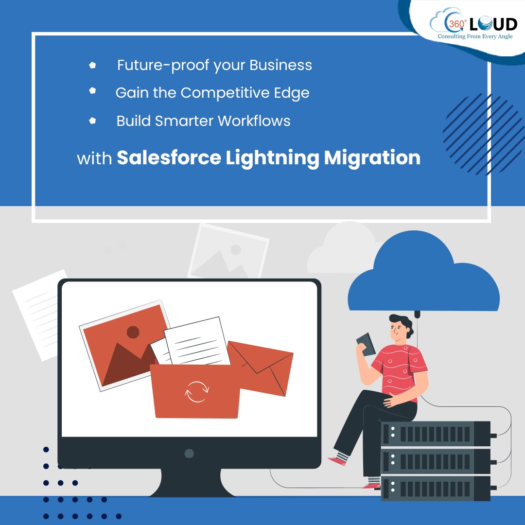 360degreecloud's tweet image. &quot;Make a swift transition to Salesforce Lightning
ensuring zero data loss and faster adoption.

bit.ly/3x0DE5d
#lightningmigration #360DC #lightningexperience
#salesforcelightning #salesforceconsulting #datamigration&quot;