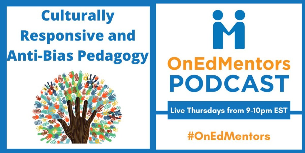 LABEducation_'s tweet photo. Join us on Thursday 6/10/21 from 8pm-9pm CST with @TheMentoree to dig deep into the practices of #CulturallyResponsivePedagogy! #LABEducation will share guiding questions for #educators looking for baby steps for #antibiasEducation #CRP #EducationShiftsPower #CRT https://t.co/v2068vub1x