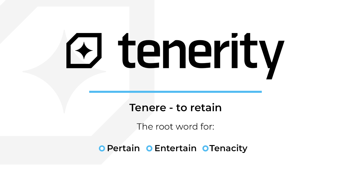 TenerityGlobal's tweet photo. Shakespeare once said, “What’s in a name ?”, and in the case of Tenerity, loyalty is at the root. The name Tenerity comes from the latin word tenere which means “to retain”, personifying our focus of delivering profitable loyalty. https://t.co/1UMgf1Ywuk