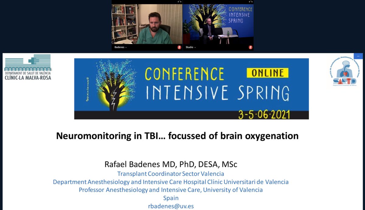 BadenesR's tweet photo. ⭐️🗣Very honored to take part INTENSIVE SPRING CONFERENCE @KrakowSpring with the best ICU experts!! 🔝Amazing #neuromonitoring session chaired by my friend  and master🔝 Prof. Dabrowski 🇵🇱 https://t.co/lnv4Ft1hKp