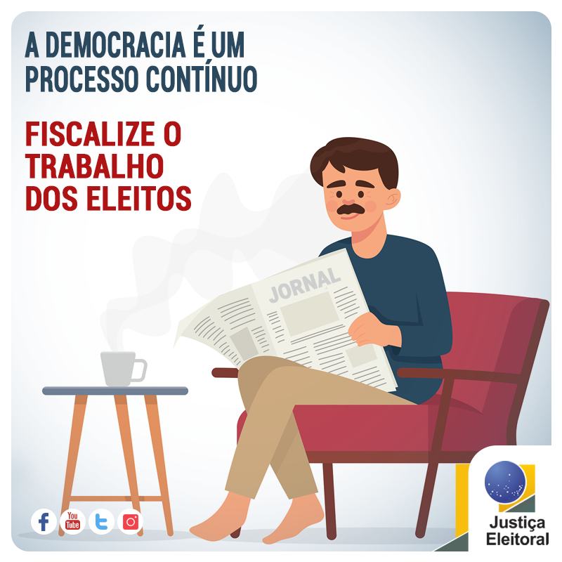 TRESPjusbr's tweet photo. E aí, eleitor? Sabe o que os eleitos de sua cidade estão fazendo?
Já se passaram 5 meses desde a posse de novos prefeitos, prefeitas, vereadores e vereadoras em mais de 600 cidades do Estado.
Participe, acompanhe e fiscalize! #democracia #SeuVotoTemPoder https://t.co/tFxzpupoDB