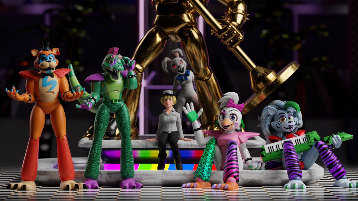 Glamrock Freddy Pack 4