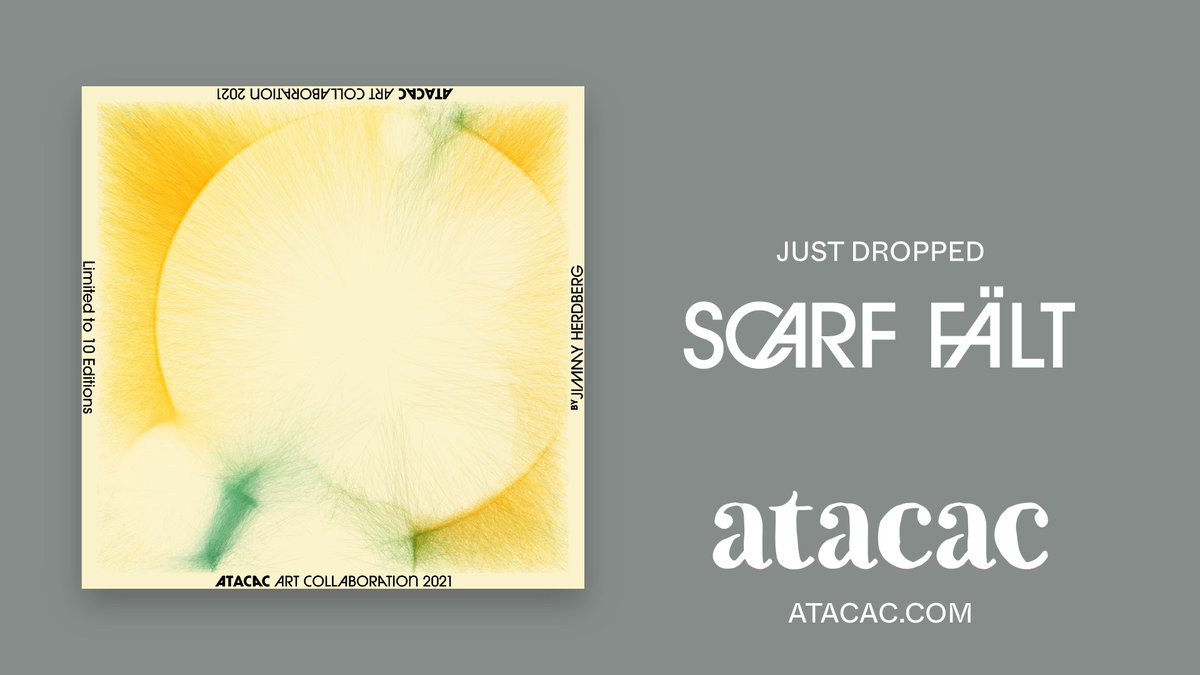 Ready for pre-order at atacac.com. Limited to 10 editions.

#art #nftartist <a href="/HerdbergJ/">JMY</a> #artcolab