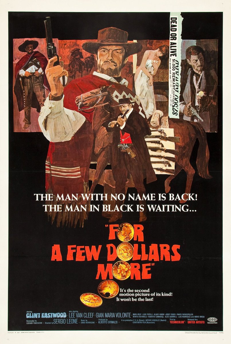 JamieMMilne's tweet photo. #56 of 2021 - For A Few Dollars More. #movieswatched #movietracking https://t.co/kjKUR7QGgw
