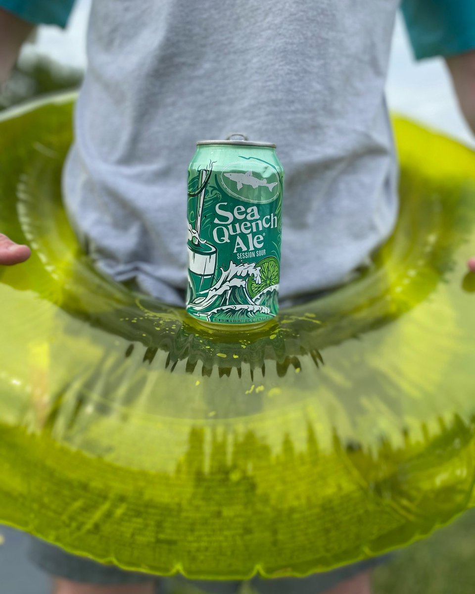 dogfishbeer's tweet photo. This weekend’s forecast: sun, fun, and SeaQuench. ☀️ #offcentered #SeaQuenchAle #craftbeer https://t.co/5uFFqUZ1Bd