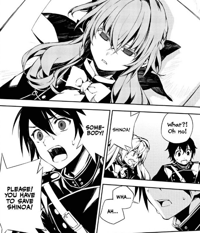 yuumikaluvr's tweet photo. look at the difference when yu is calling for help to save shinoa and mika... he didnt call the devil or gods for shinoa while for mika he shouted and called it https://t.co/Qjc2RVrOno