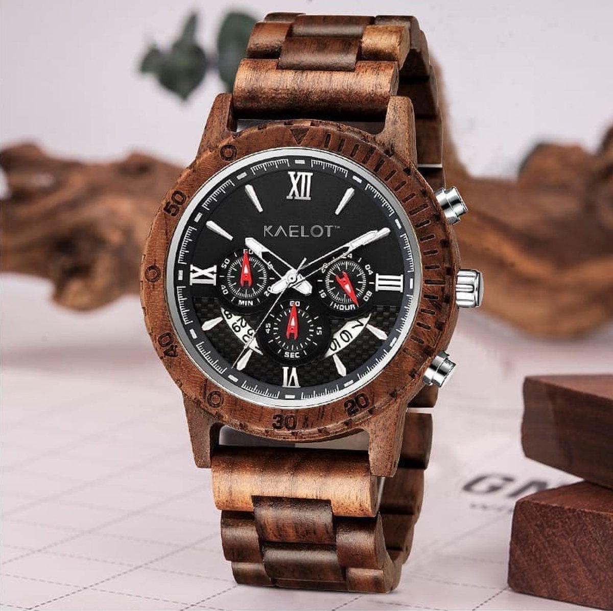 kaelot's tweet photo. @aproko_doctor Quality Wood watch  made from Ebony and Sandal wood. N20,000. We are almost out of stock. Order now. https://t.co/mYxUlptvsM