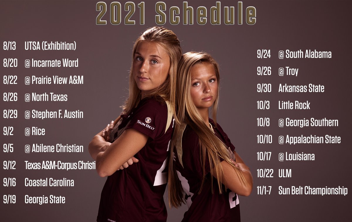 TXStateSoccer's tweet image. The 2021 schedule is out now!

Slate features 17 regular season matches with 6 at the Bobcat Soccer Complex.

🔗: bit.ly/2TyFxI0

#EatEmUp