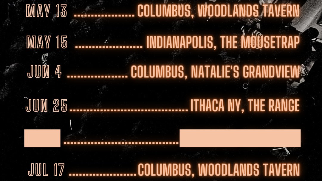 TATTAT_band's tweet photo. 🚨 NEW SHOW ANNOUNCEMENT - ITHACA, NY 🚨
.
Ain’t no party like a Finger Lakes party. 🔥 Catch our last local set at The Range on 6.25 with the homies, Metasequoia. Did we mention that it’s full capacity? See you on the dance floor. 💃🕺 https://t.co/TsUtRg7XJK https://t.co/r9NQwnY6j5