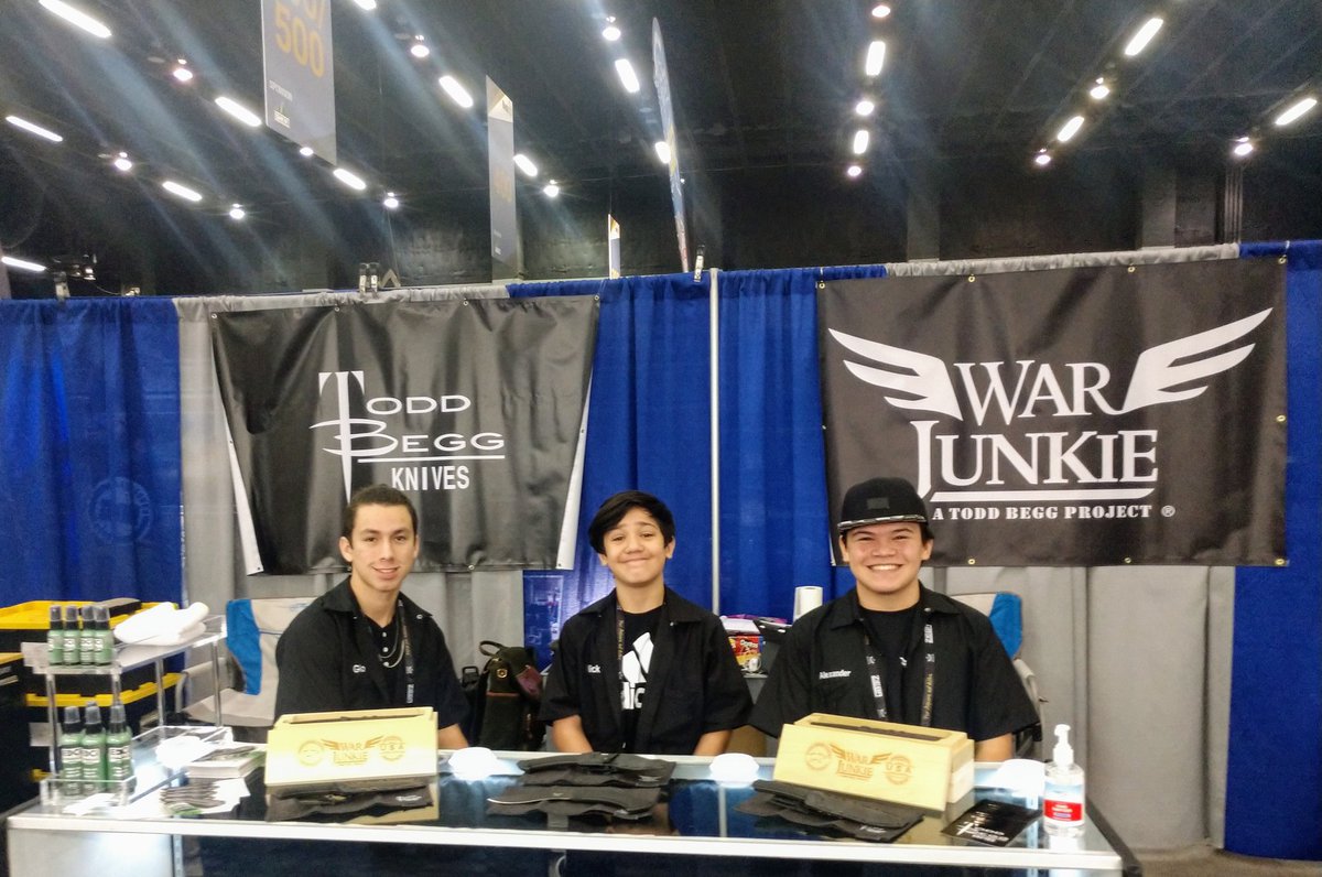 Blade show 2021
toddbeggknives@gmail.co
 Booth 532