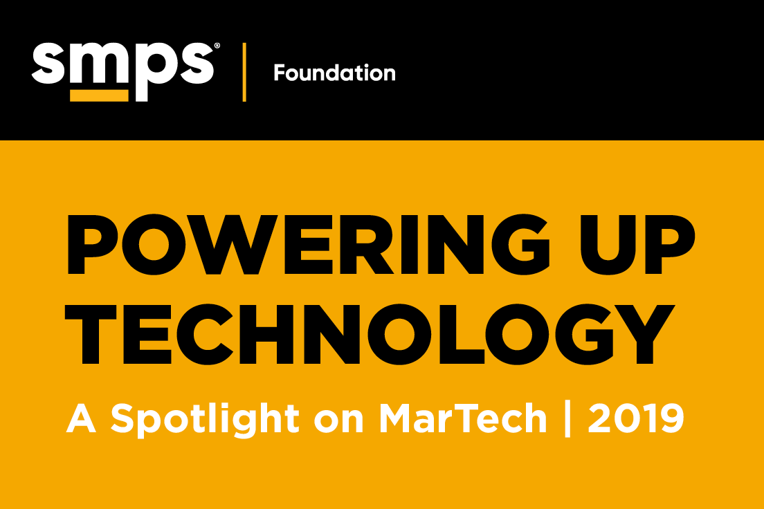 SMPSFound's tweet image. The technology used for digital campaigns continues to be a growing trend in marketing. The @SMPSFound published research on these #MarTech trends. Check out the report (complimentary to #SMPS members) by author @amy_collins: bit.ly/SMPSFMarTechRe… #FoundationFridays