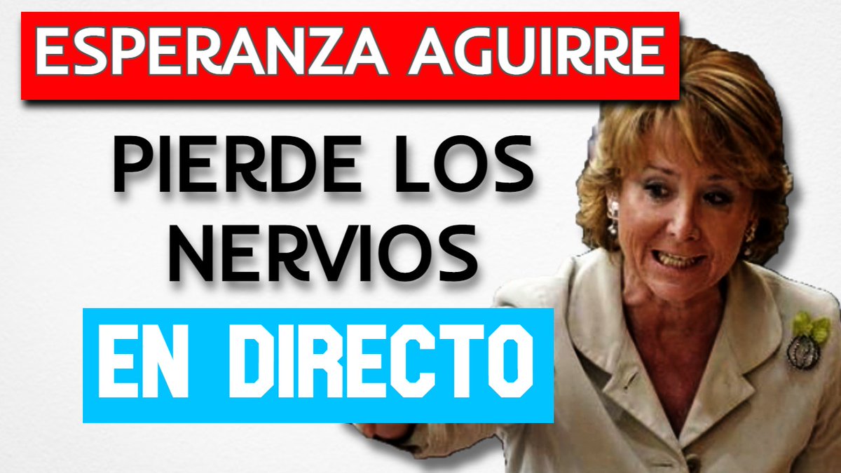 YTNoticias_'s tweet photo. 😲 ¡TREMENDO! https://t.co/sbZK12LsIZ

💥 ¡EL SHOW DE AGUIRRE! 💥 Se ENZARZA en Pleno Directo: "¡No Me Grites!" ▶ https://t.co/sbZK12LsIZ https://t.co/9rvFlpB8ED