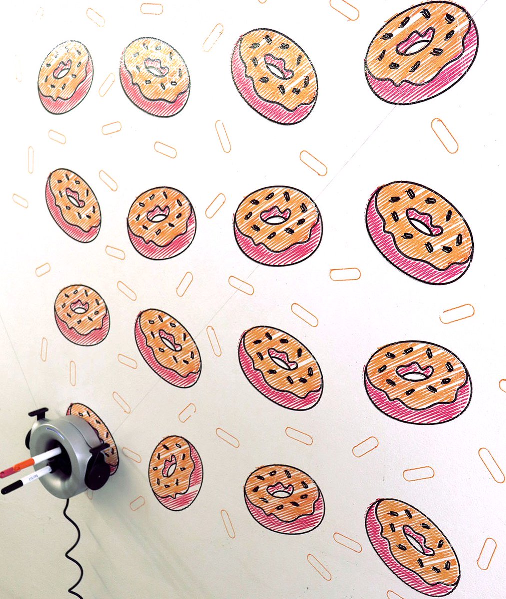 Scribit_Design's tweet photo. DONUT leave your walls empty, try a #Scribit mural instead 🍩

Is it really #DonutDay if you don't share your 'donut pun' with the world? 😉

For the occasion, here's a NEW yummy illustration! Available on the Scribit app under the 'Food &amp; Drink' category 📲 https://t.co/TKO2AywKWC