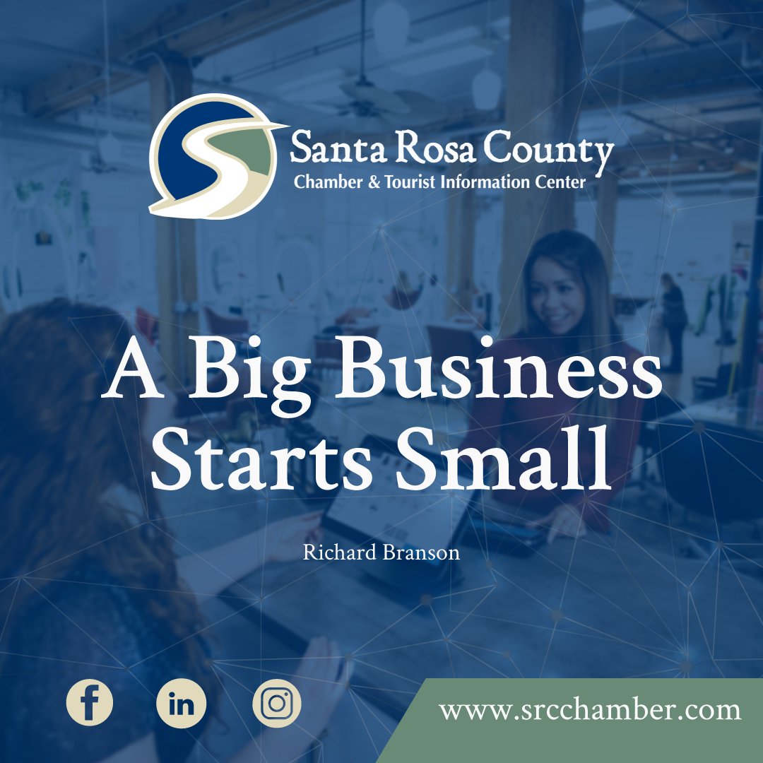 A big business starts Small. – Richard Branson