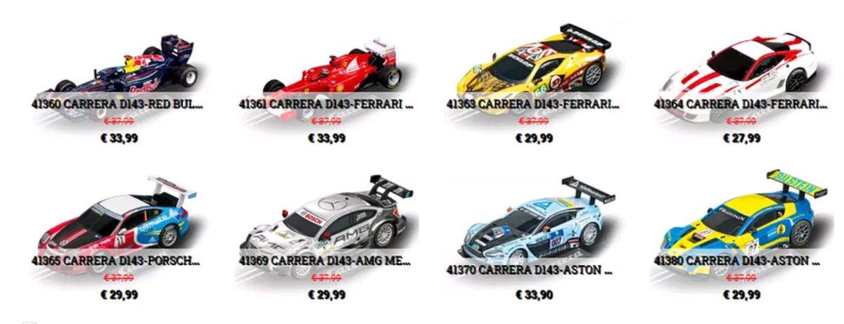 Profiteer nu van Carrera D143 aanbieding. Korting op alle modellen uit voorraad.

#digital #D143 #carrera #discount
kidspitstop.nl/racebanen/carr…