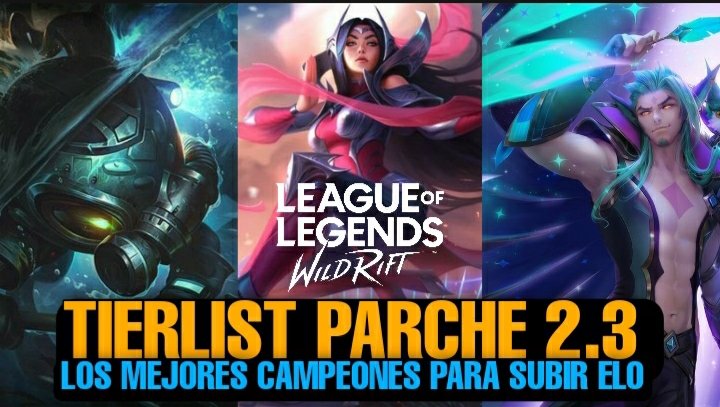 After⚡ on X: Tierlist de campeones OTP de Wild Rift.