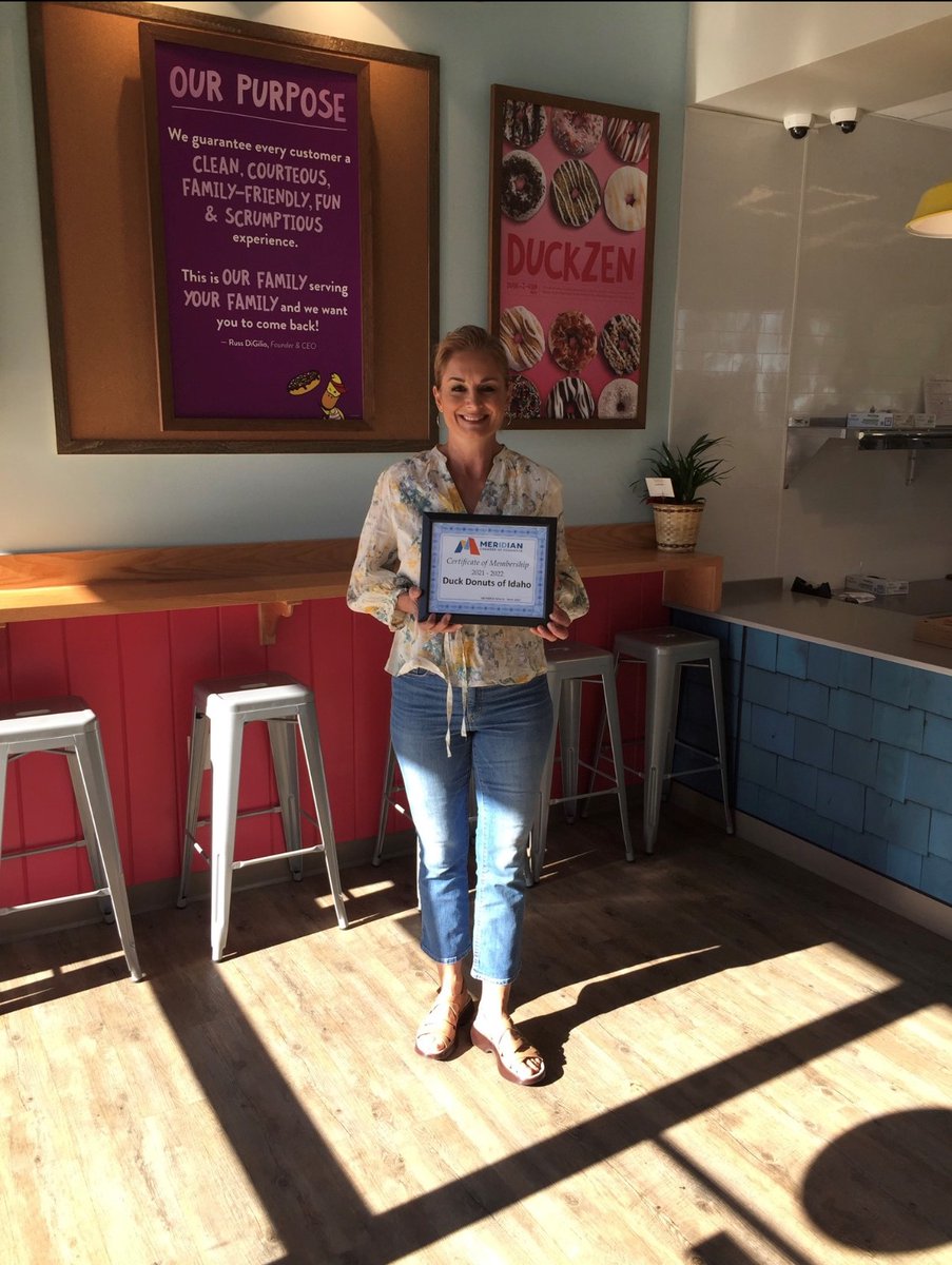 Meridian Chamber of Commerce (@meridianchamber) on Twitter photo Join us in welcoming <a href="/DuckDonuts/">Duck Donuts</a> of Idaho to the Meridian Chamber of Commerce! 🎉
For more information go to: duckdonuts.com Join us in welcoming <a href="/DuckDonuts/">Duck Donuts</a> of Idaho to the Meridian Chamber of Commerce! 🎉
For more information go to: duckdonuts.com