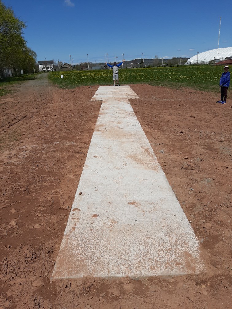 CECTrack's tweet photo. Phase 1 of 'Project Runway' 😁 is complete
Phase 2 - Landscaping 
Phase 3 - Install synthetic surface
Hoping to have it done by the end of June!
#JavLife https://t.co/8JCPIyfQb0