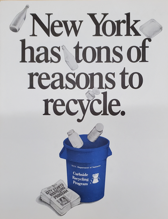 NYCSanitation's tweet photo. We’ve been saying it since 1989, and it’s still true: Recycling is ongoing in #NYC. But we still need your help. Recycling matters. When you recycle properly, you help reduce the amount of trash going to landfill and that’s good for all of us. #fbf #140Strong #flashbackfriday https://t.co/zbxPO9pKMs