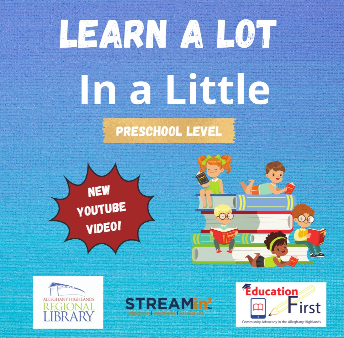 ahrlib's tweet photo. Today's Spotlight video from our Learn a Lot in a Little series features a game called I'm Thinking of...? for Preschool level. Enjoy!
https://t.co/DJga4ujg2b
#preschoollearning #virtuallearning #imthinkingof https://t.co/l09TvO7JGL