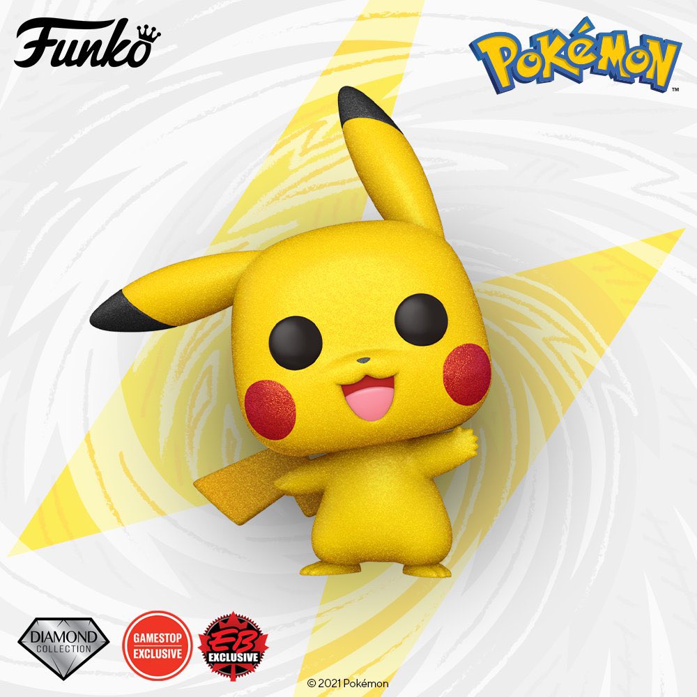 diamond pikachu pop gamestop
