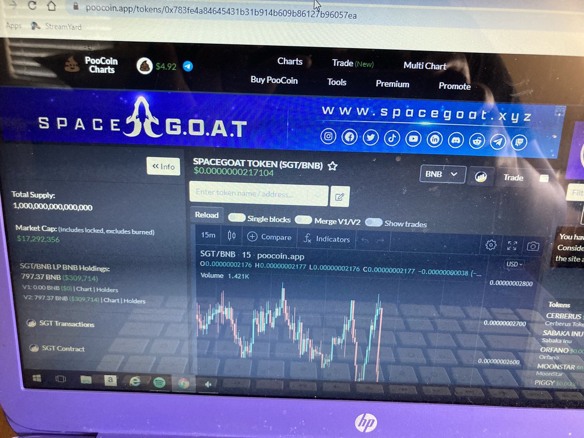 BreannasBooks's tweet photo. @SpaceGoatToken I found it! 🚀🐐 #SpaceGoat https://t.co/YXhWX2TRnO