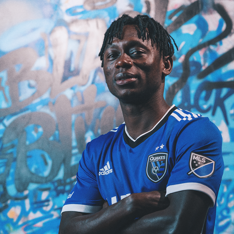 SJEarthquakes's tweet photo. Welcome to San Jose, @gasomani_8!

NEWS: Quakes sign SuperDraft selection George Asomani