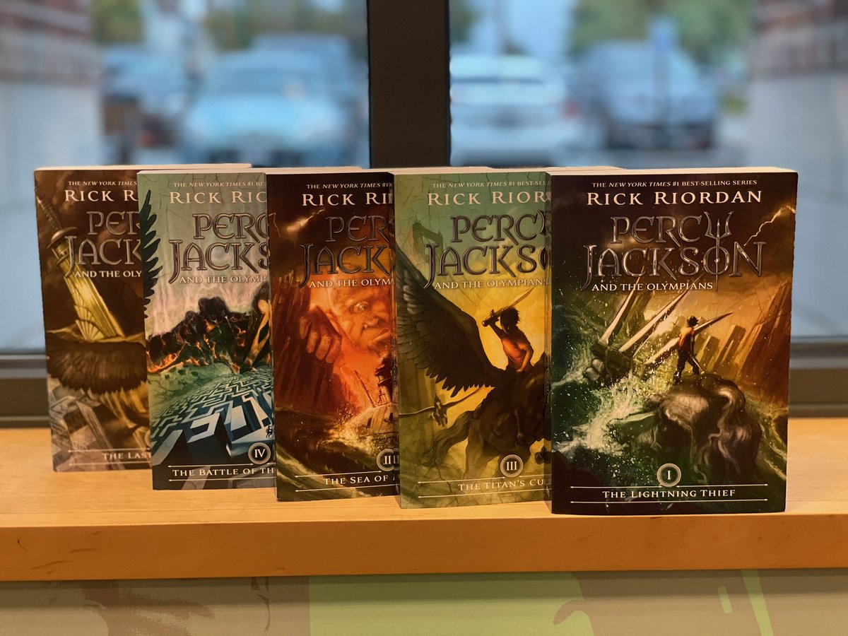 BNFirewheel's tweet photo. Check out our latest tiktok ( or our story 😉) to figure out why this book is being promoted today! Beyond just our love for #PercyJackson ! bnfirewheel #garland #firewheeltowncenter #bookstagram #books #booklover #readerlife https://t.co/dEoM73CuyI