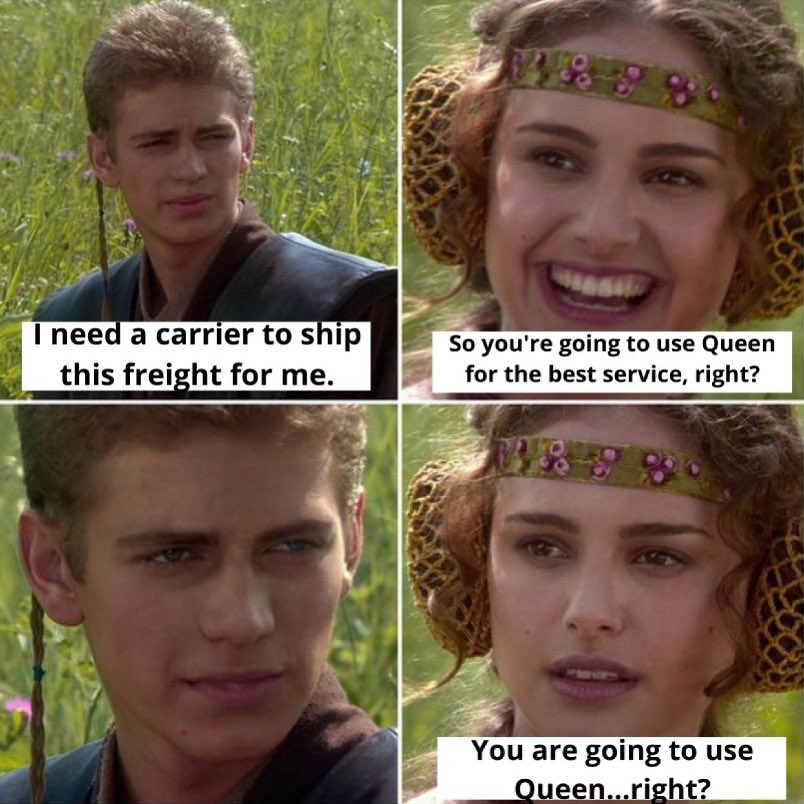 QueenLogistics's tweet image. You ARE going to use Queen...right?
#ShippingFitForAQueen
•
•
•
#QueenLogistics #Shipping #Logistics #3PL #LTL #Trucking #CLTNC