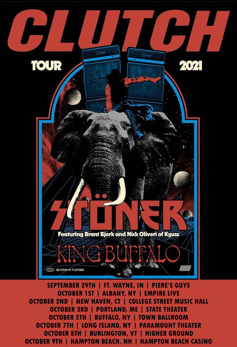 kingbuffaloband's tweet photo. The Burden of Restlessness is available EVERYWHERE NOW: https://t.co/fCOUStsQwC

Tickets on sale now for all dates w/ Clutch &amp; Stöner via https://t.co/v5O8yw19Zt or https://t.co/MwNIuFsNHx. #kingbuffalo #theBurdenofRestlessness #3recordsin2021 https://t.co/rQ4COH61bZ
