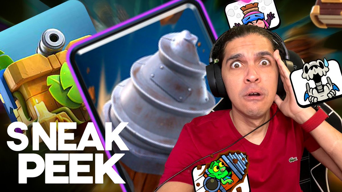 ⚠️VIDEO IMPROVISADO! SNEAK PEEK! EXPLICADO A FONDO! 🥳 NUEVA ACTUALIZACION OP! NUEVA CARTA CAMBIOS Y TODO!
youtu.be/JKN-I6qKctk

#SneakPeek #ClashRoyale #Gaming