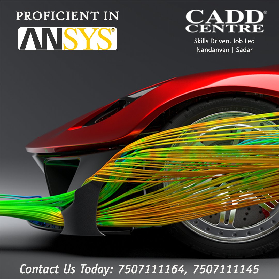 caddcentrenag's tweet photo. Ansys engineering simulation and 3D design software deliver product modeling solutions with unmatched scalability and comprehensive multiphysics. 
#LearnFromExperts #CaddCentreNandanvan #CaddCentreSadar
Contact us for more information on #ANSYS
phone: 7507111164, 7507111145 https://t.co/vXqLYGhGLS