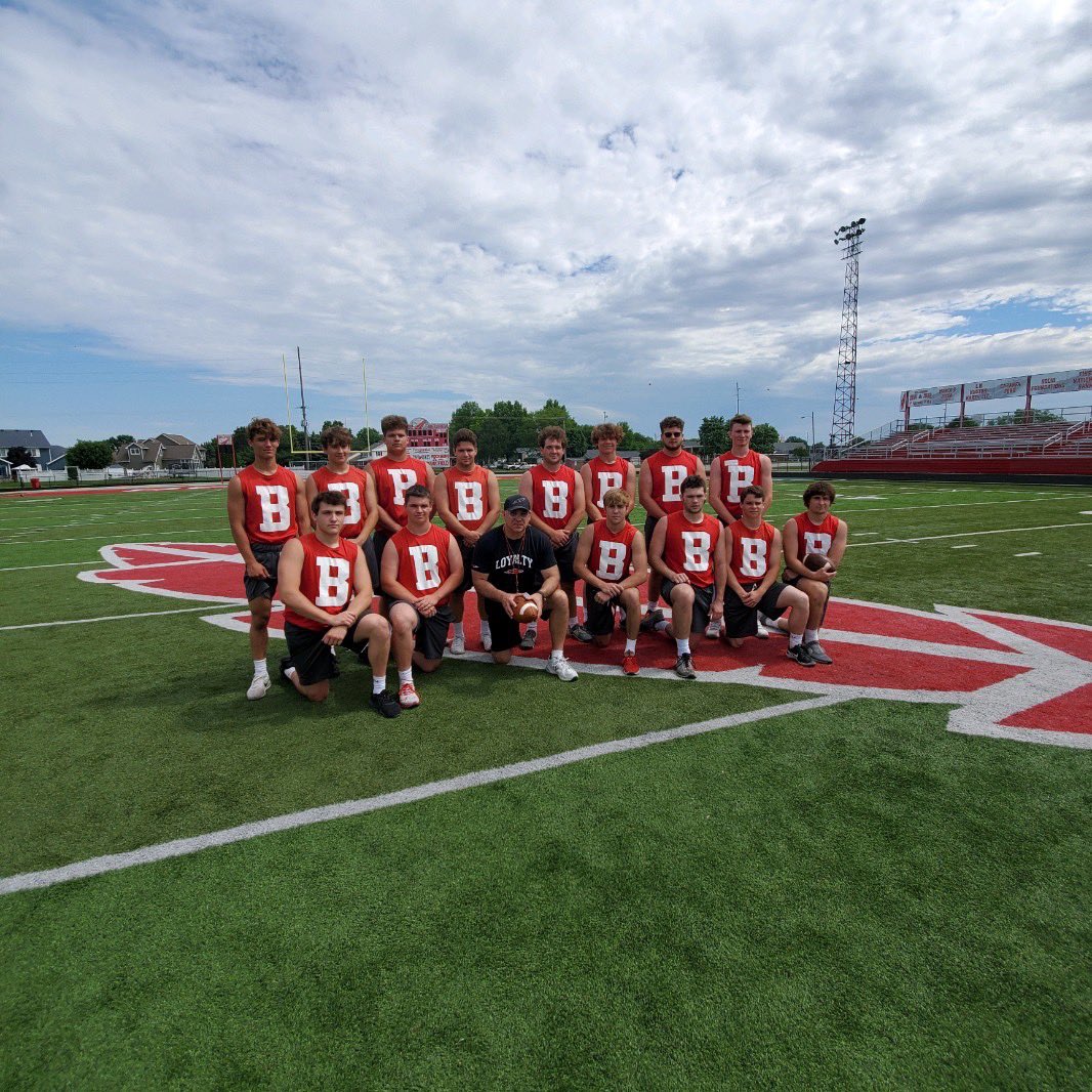 2021 Football camp comes to a close today! #GoRed