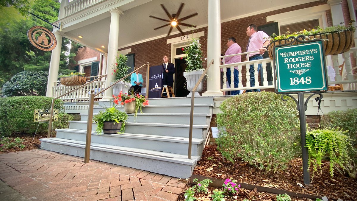Congrats to <a href="/ChurchWine/">Church St. Wine Shop</a>, which celebrated its grand opening Thursday at the historic City-run Humphreys Rodgers House on Gates Avenue in downtown Huntsville. We wish you many years of success at your new location!