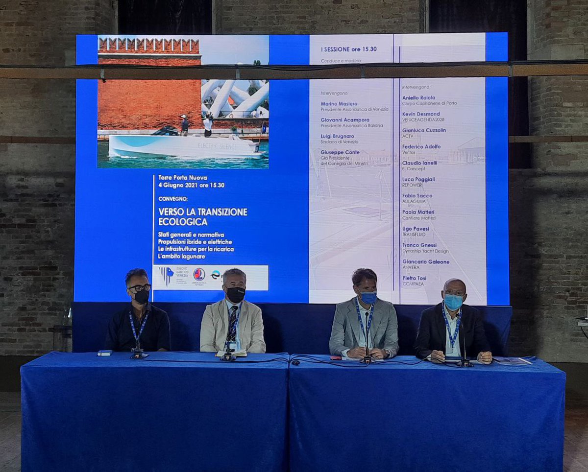Continua il convegno "Verso la transizione ecologica", ora la seconda sessione 🌊

Intervengono #GianlucaCuzzolin #FabioSacco #UgoPavesi #ClaudioIanelli 

 🎥 bit.ly/34OPaVj

#SaloneNauticoVenezia