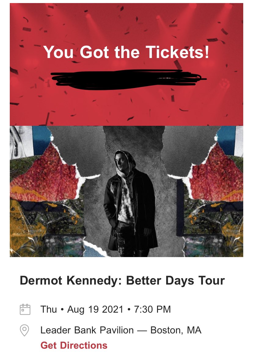 sydneystultz22's tweet photo. Iโm screaming!!! TAKE ME BACK TO BOSTON!!!! AN EVENING I WILL NOT FORGET!!!!! @DermotKennedy #betterdaystour https://t.co/jxC0s9VXAj