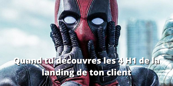 Avec une densité textuelle égale à l'épaisseur d'une corde à sauter 😬 #SEO #landingpage #contentmarketing