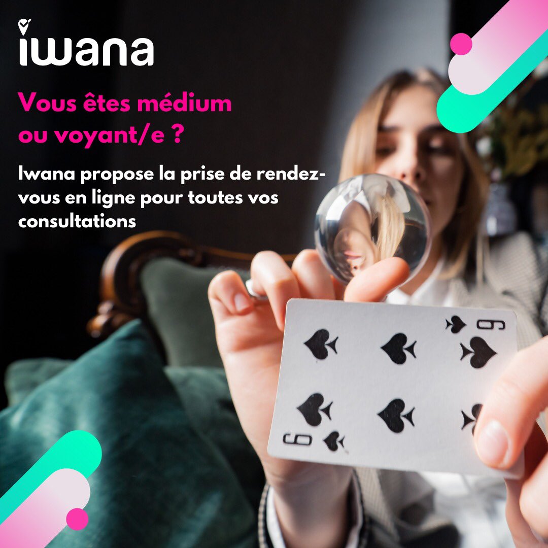 Vous êtes médium ou voyant/e ?🔮C’est génial, avec Iwana 🎉libérez-vous du temps pour réaliser plus de consultations en toute tranquillité 😌
Vous désirez en savoir plus ? Retrouvez toutes les informations nécessaires sur notre site
👉iwana.fr